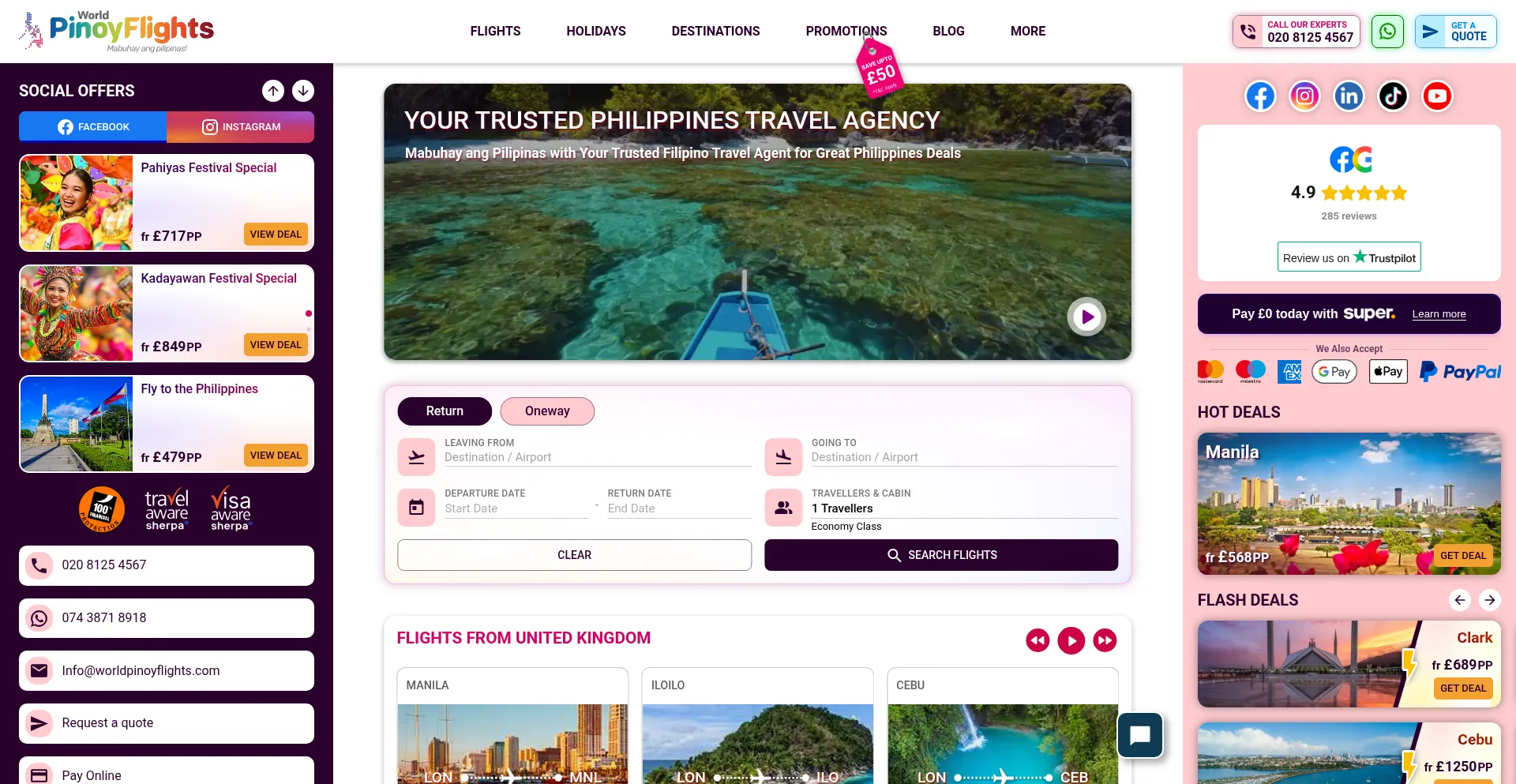 Worldpinoyflights.com
