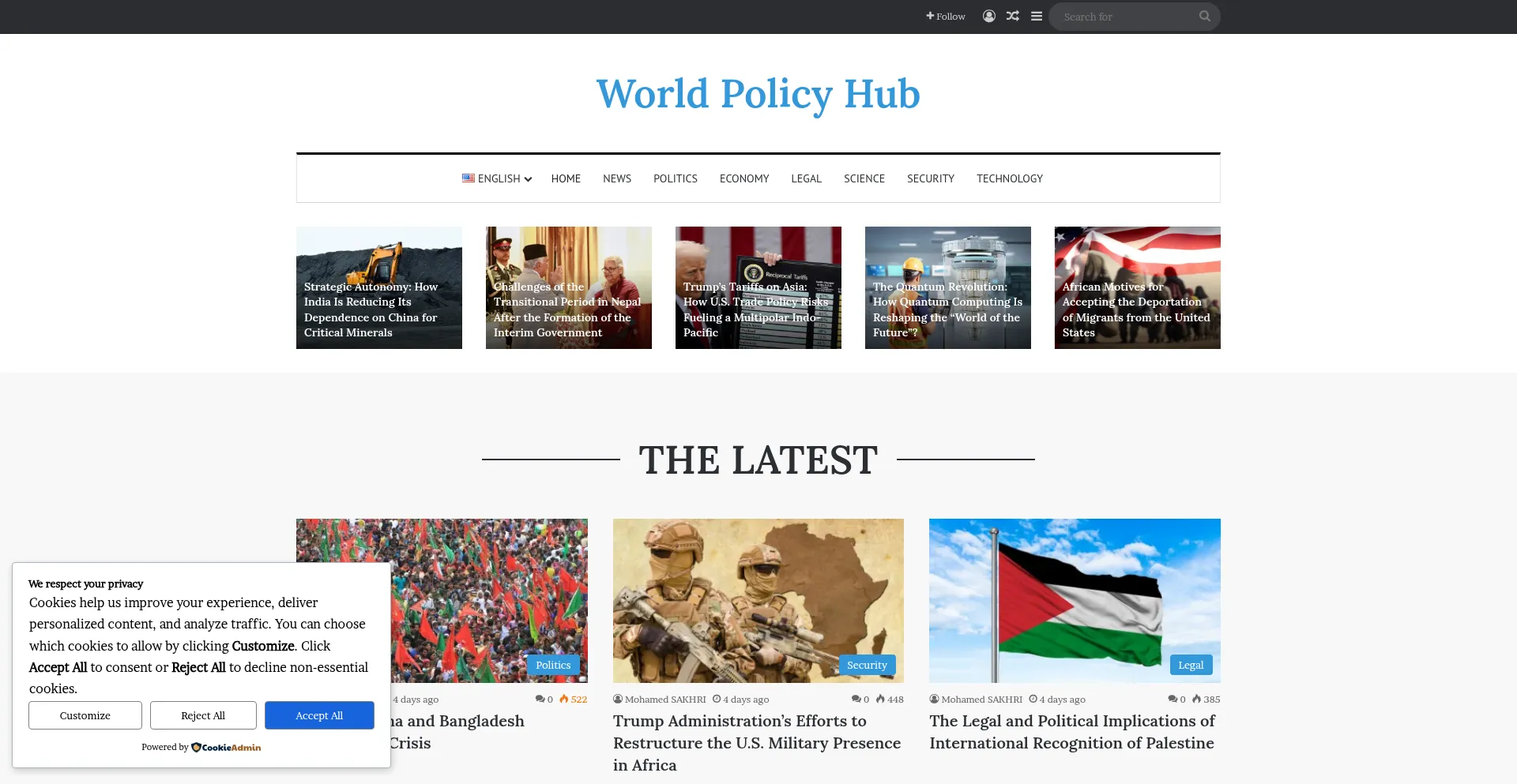 Ist Worldpolicyhub.com sicher und vertrauenswürdig?