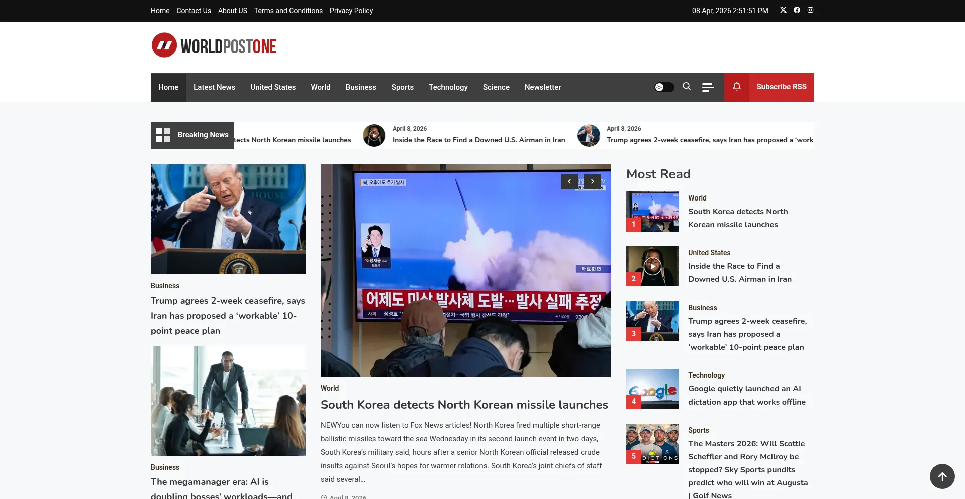 Worldpostone.com
