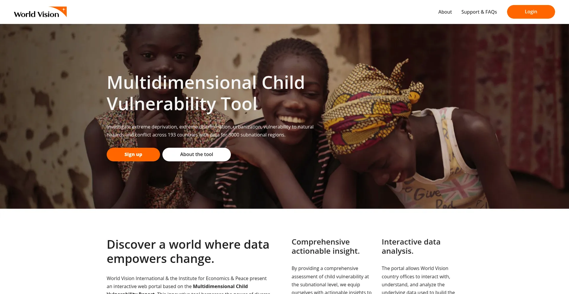 Worldvision.economicsandpeace.org