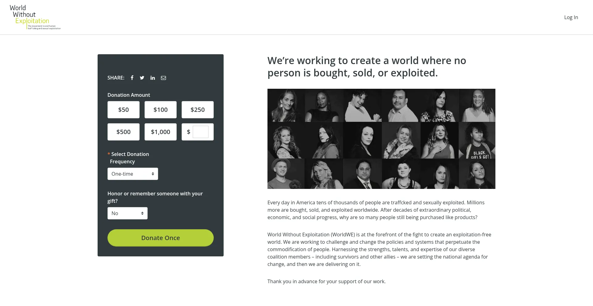 Worldwithoutexploitation.networkforgood.com