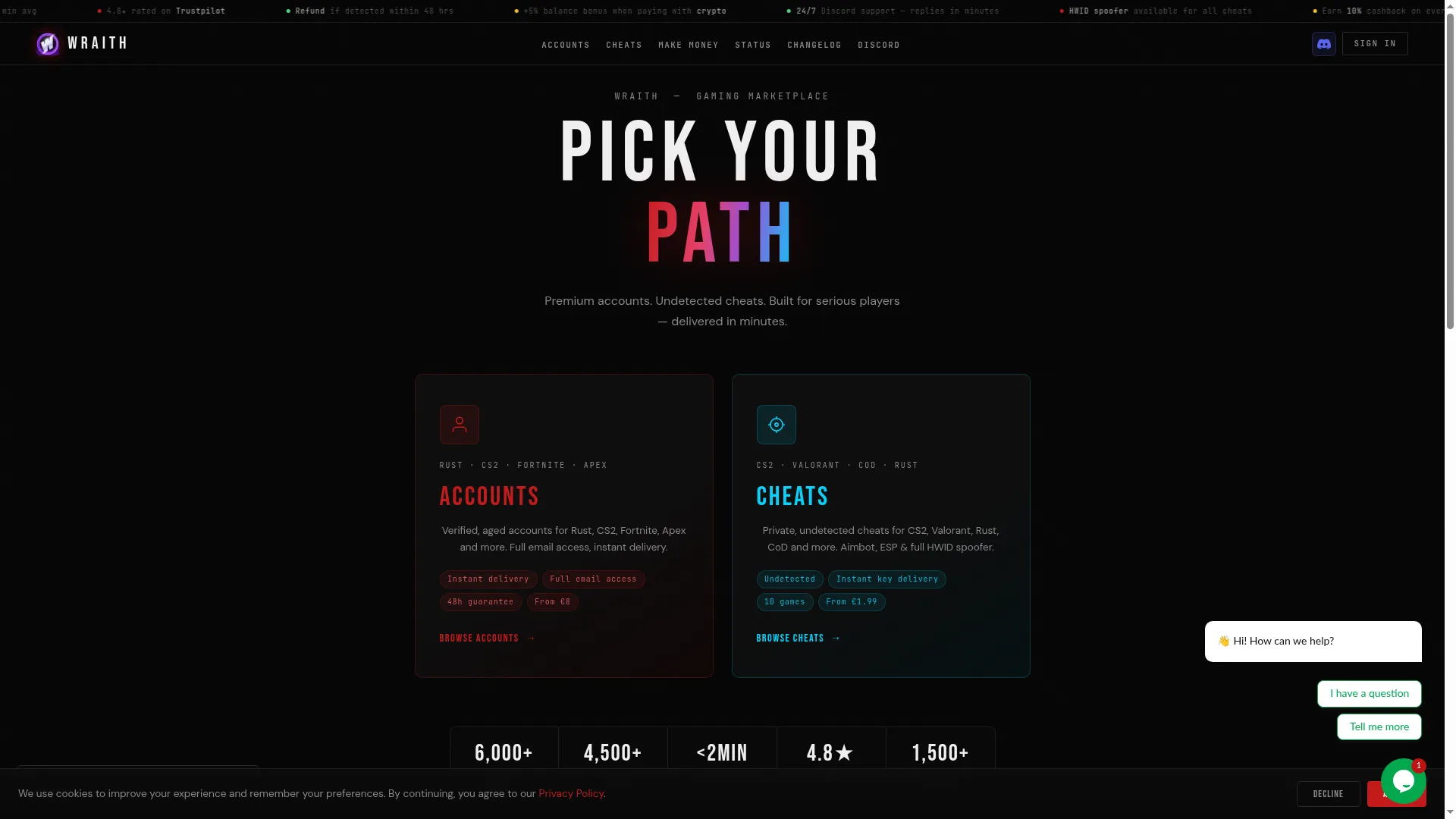 Wraith.ac