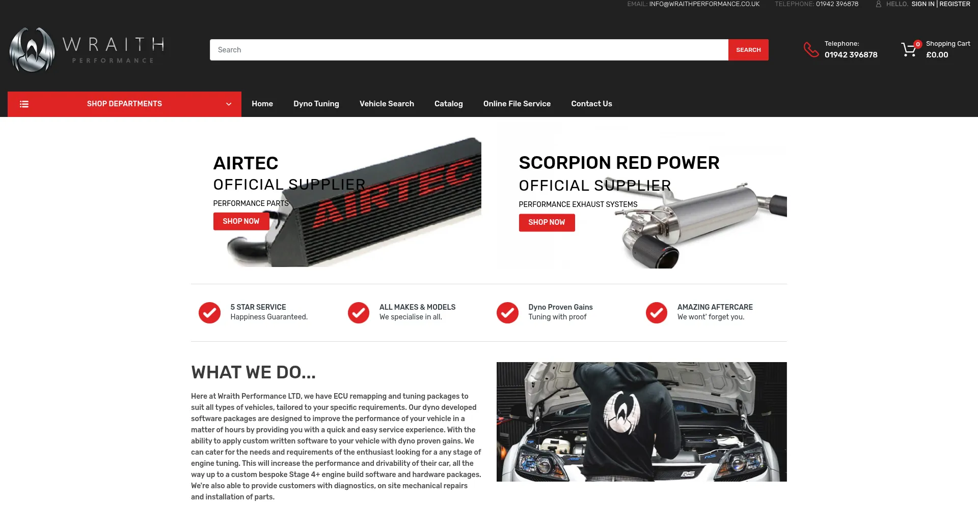Wraithperformance.co.uk