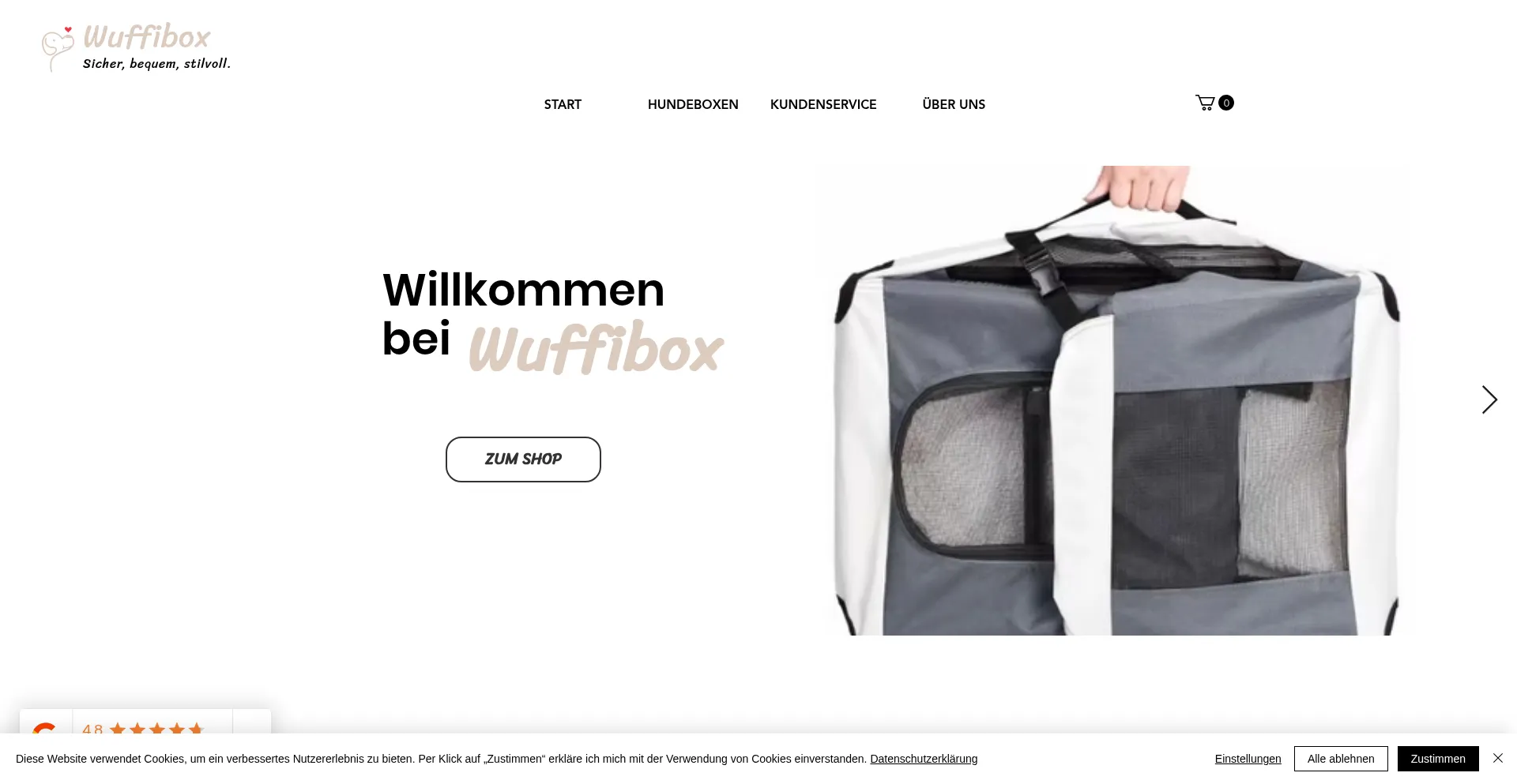 Ist Wuffibox.de sicher und vertrauenswürdig?