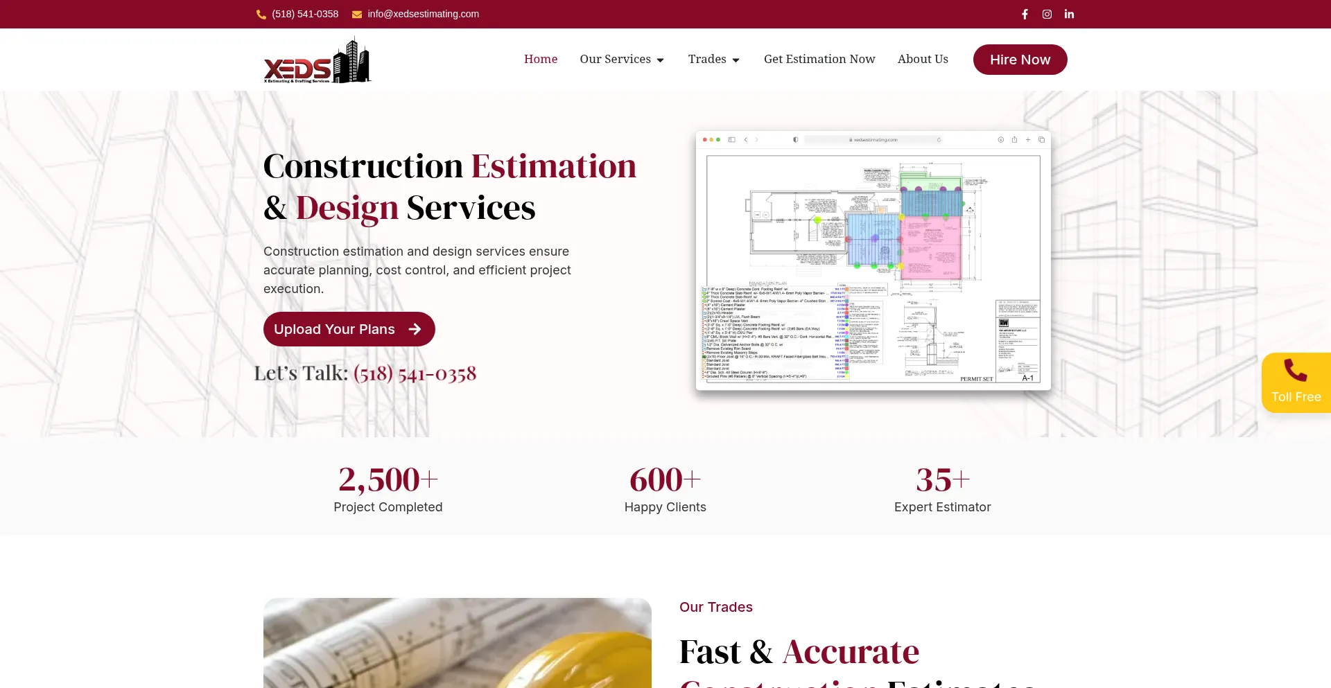 Xedsestimating.com
