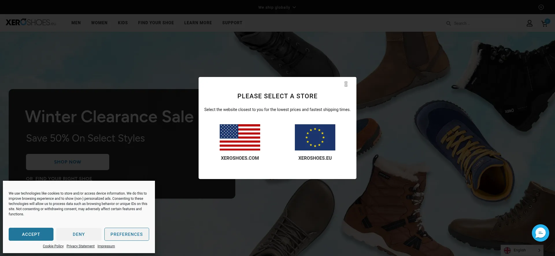 Xeroshoes.eu