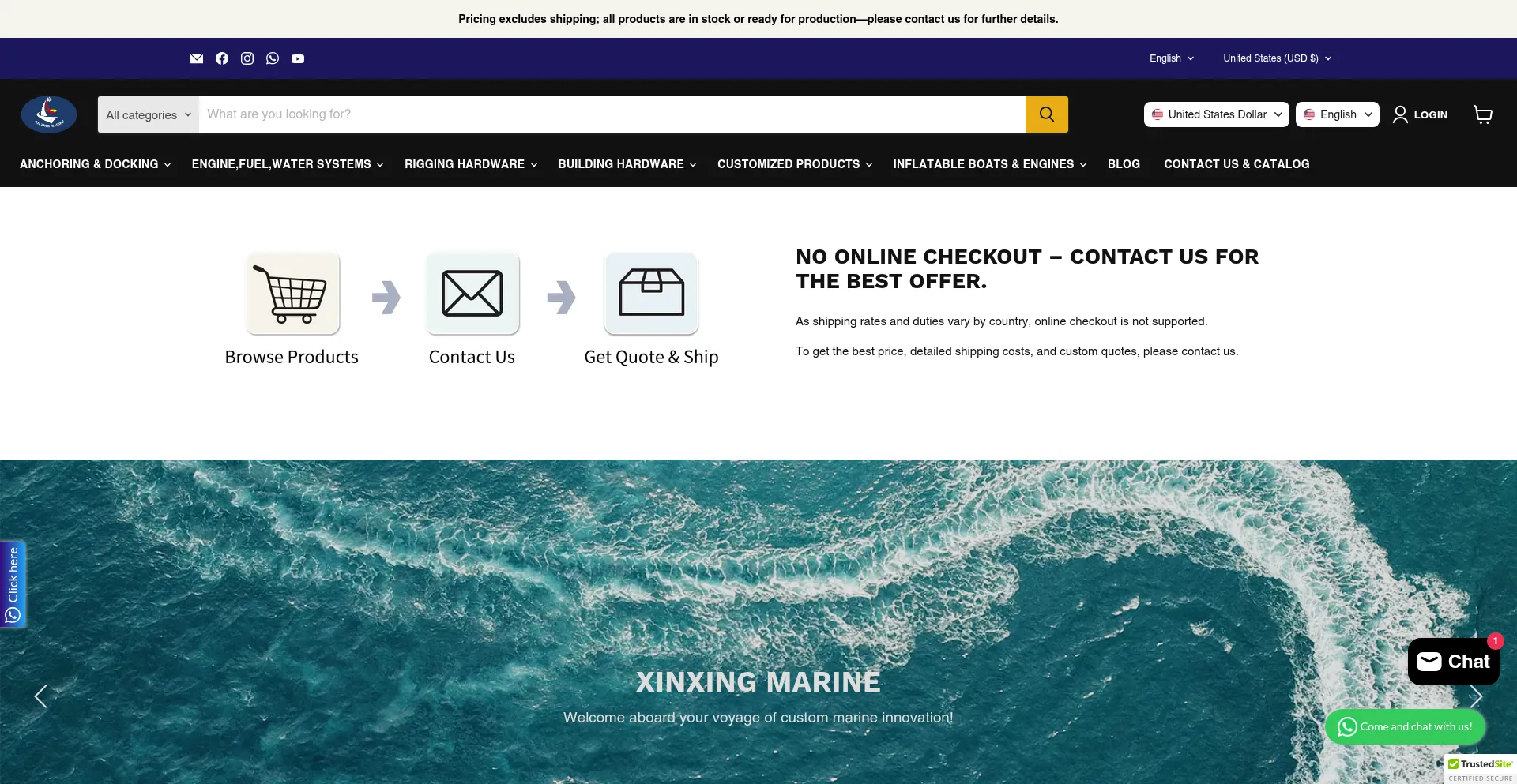 Ist Xinxingmarinemfg.com sicher und vertrauenswürdig?