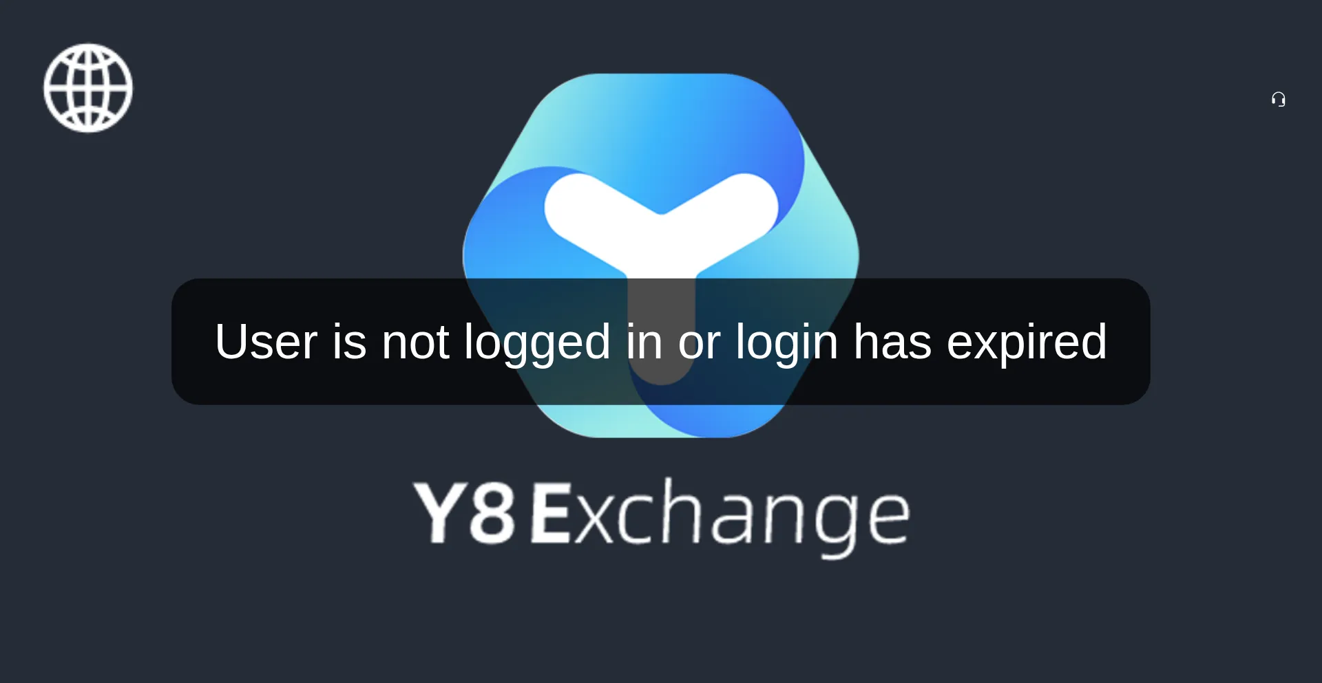 Website screenshot of Y8ex-16a.com