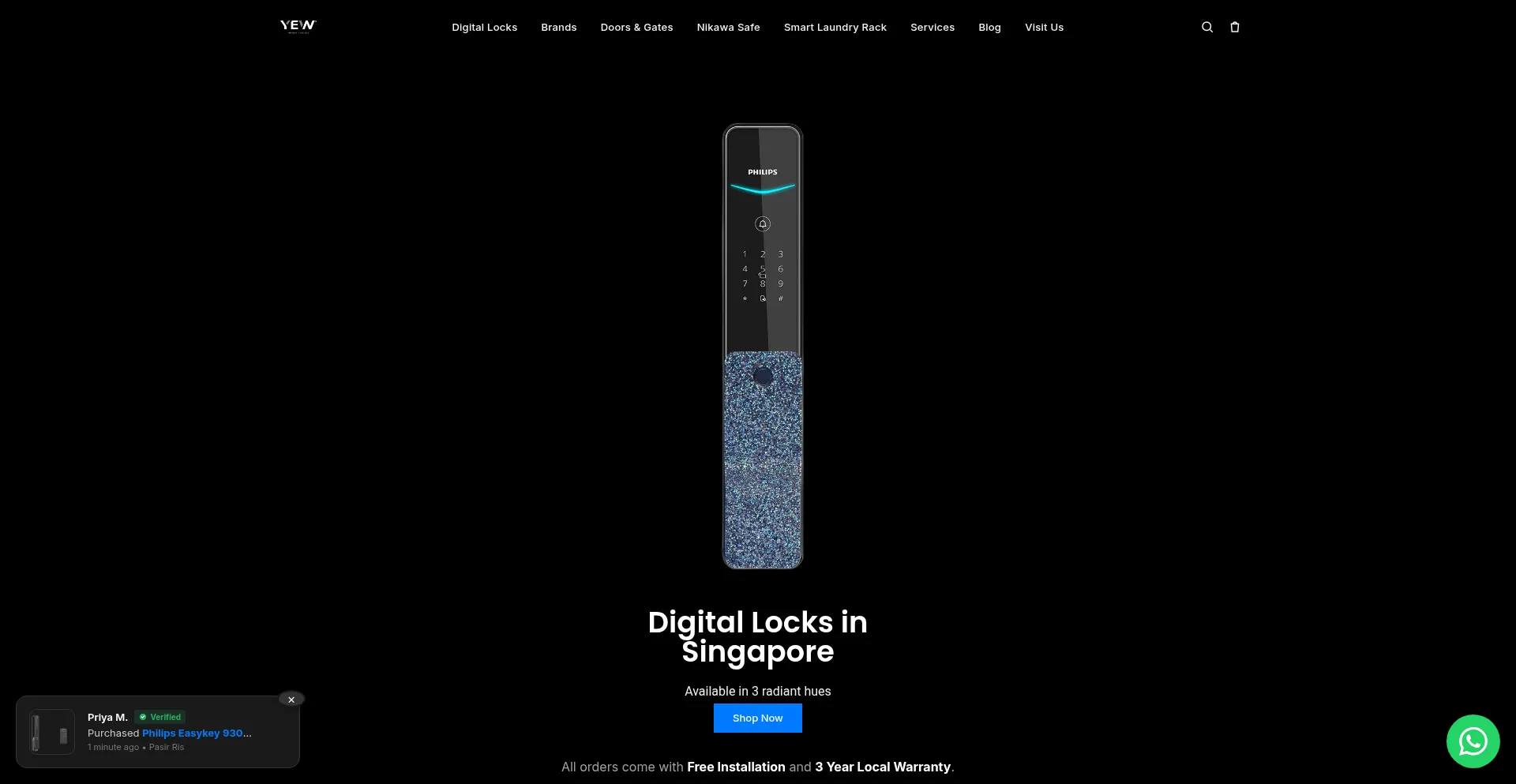 Yewdigitallock.com.sg