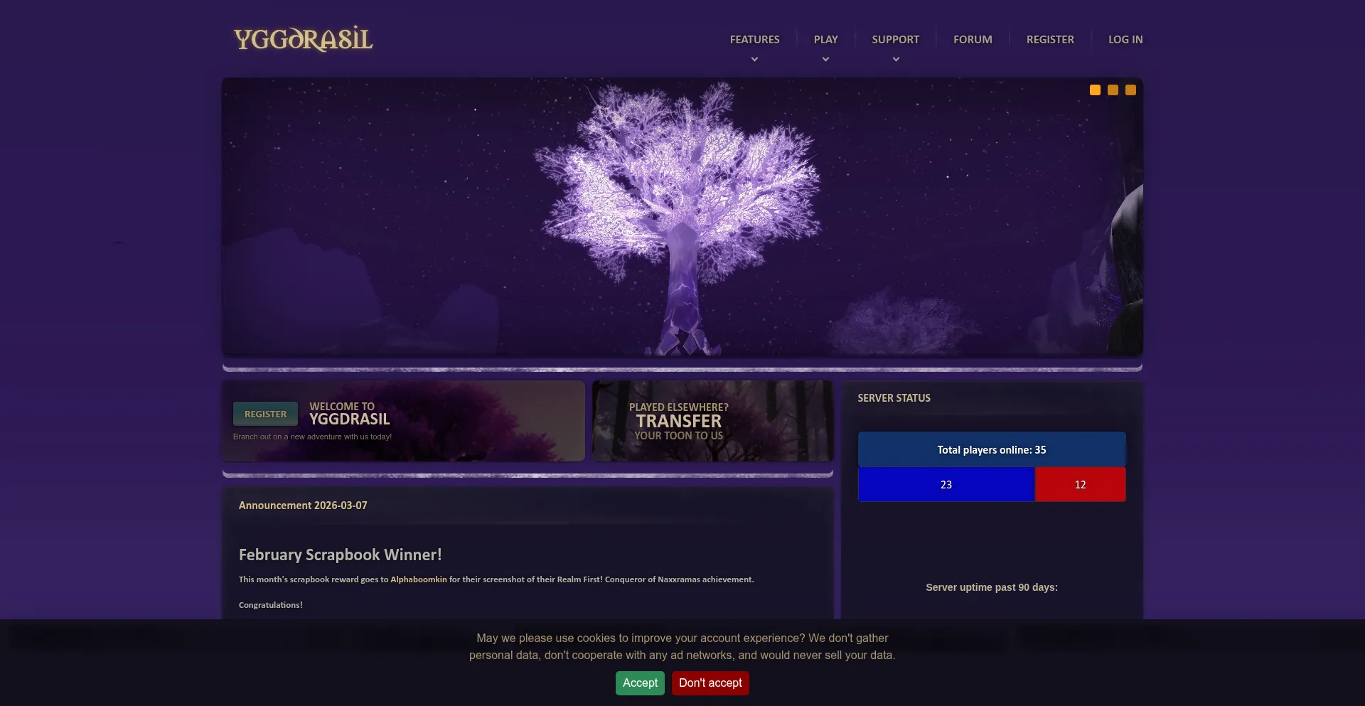 Yggdrasilwow.com