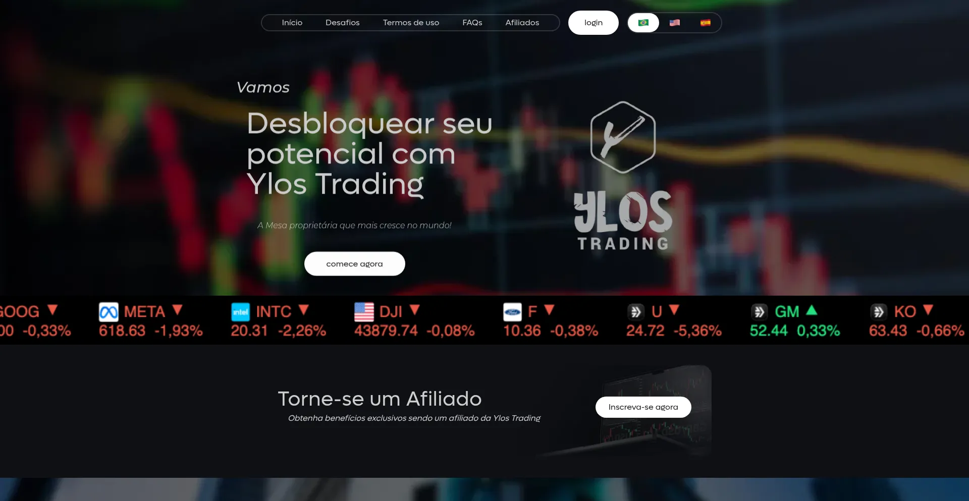 Ylostrading.com Screenshot