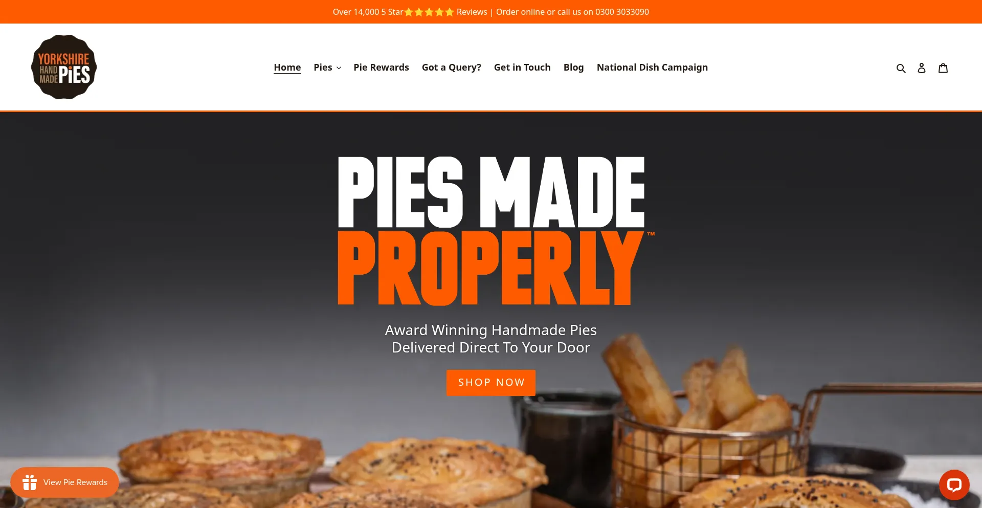 Yorkshirehandmadepies.co.uk