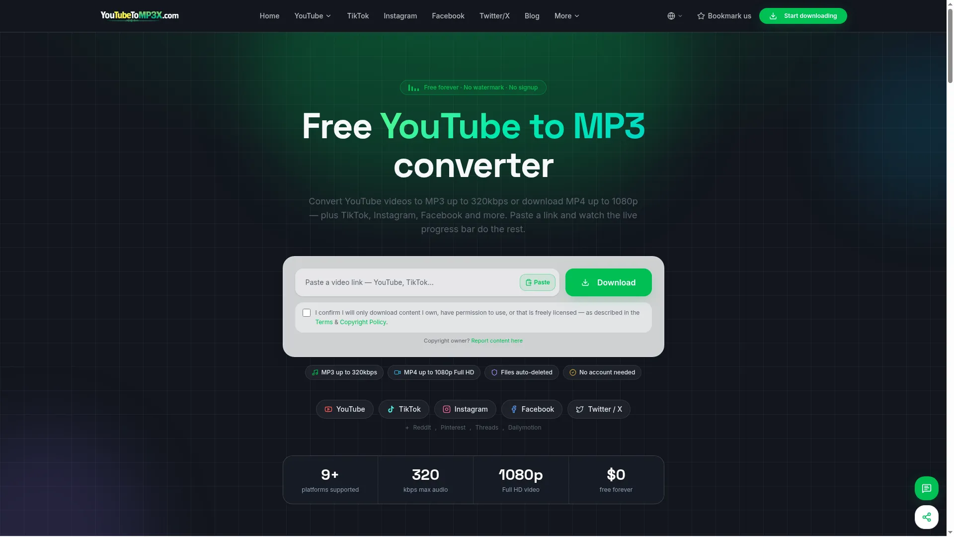 Youtubetomp3x.com
