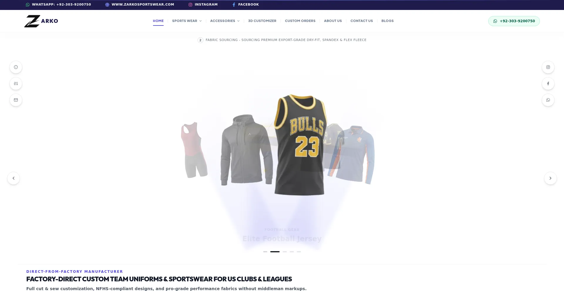 Zarkosportswear.com