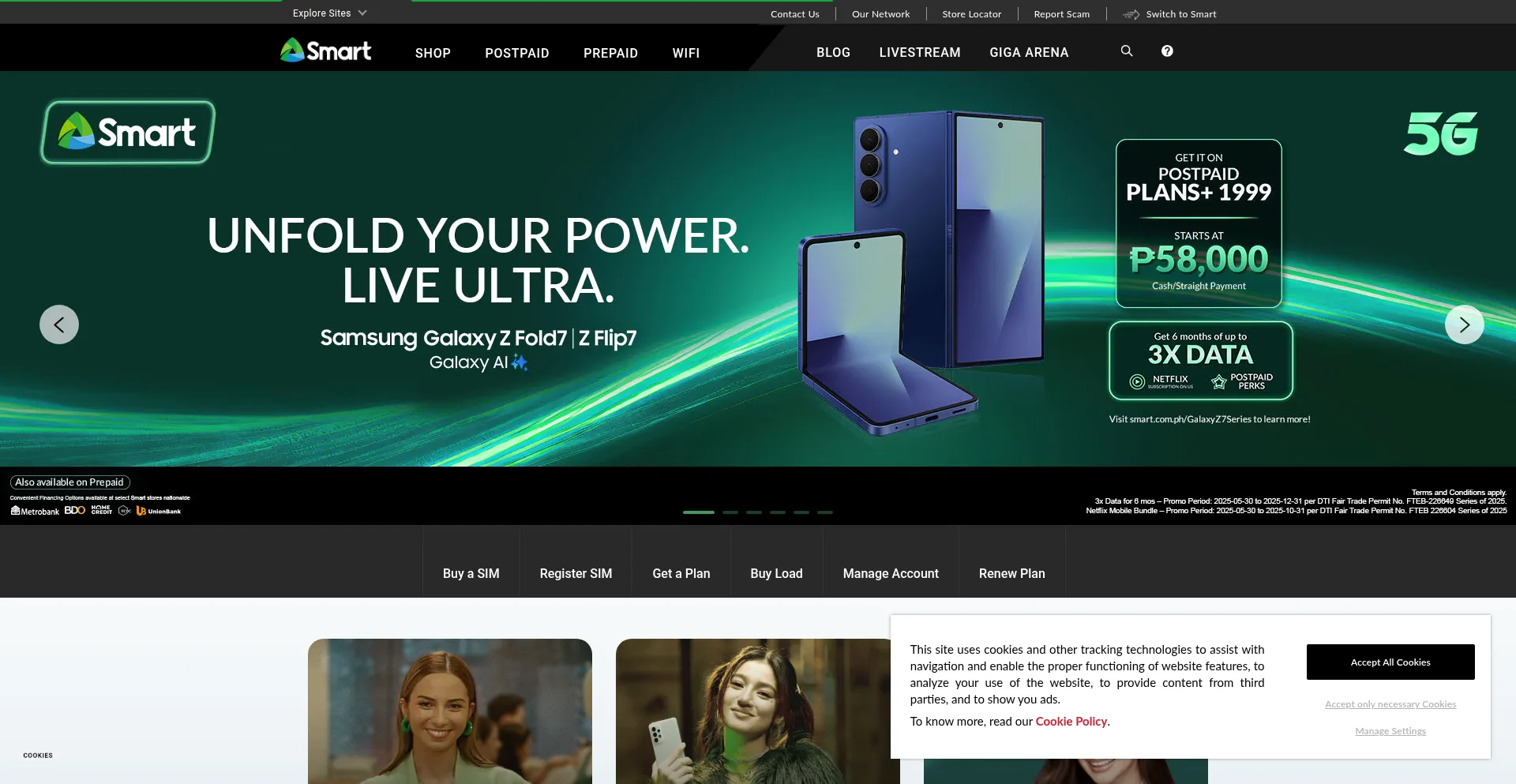 Website screenshot of Zc-smart.top
