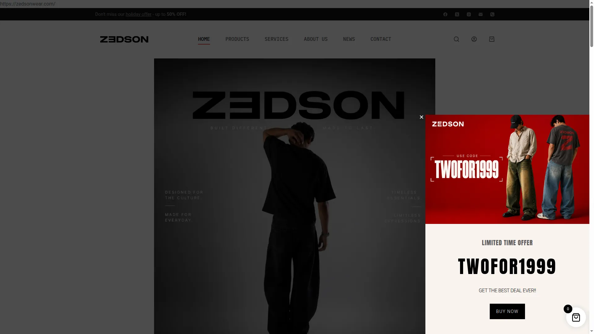 Zedsonwear.com