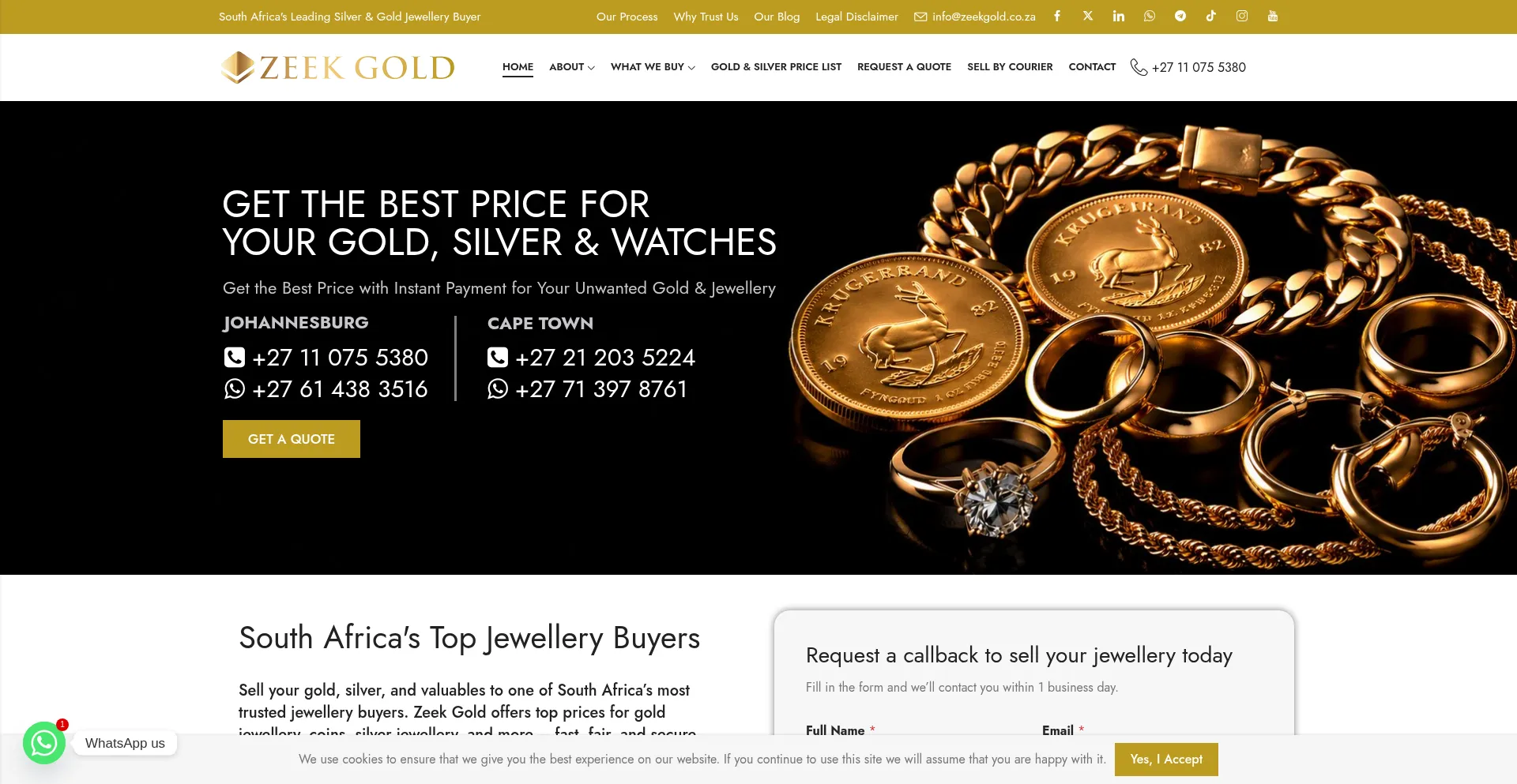 Zeekgold.co.za