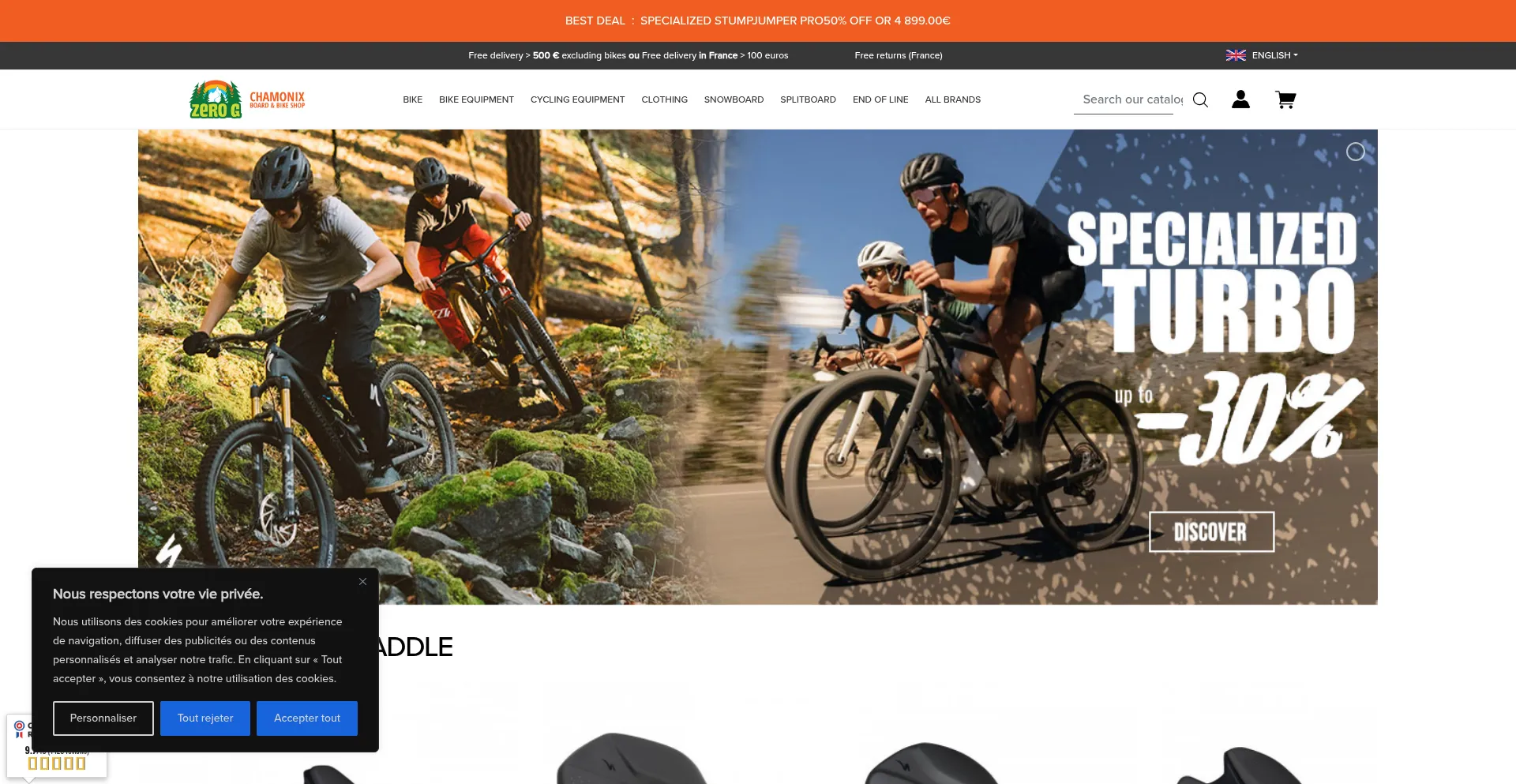 Zerogchamonix.com Screenshot
