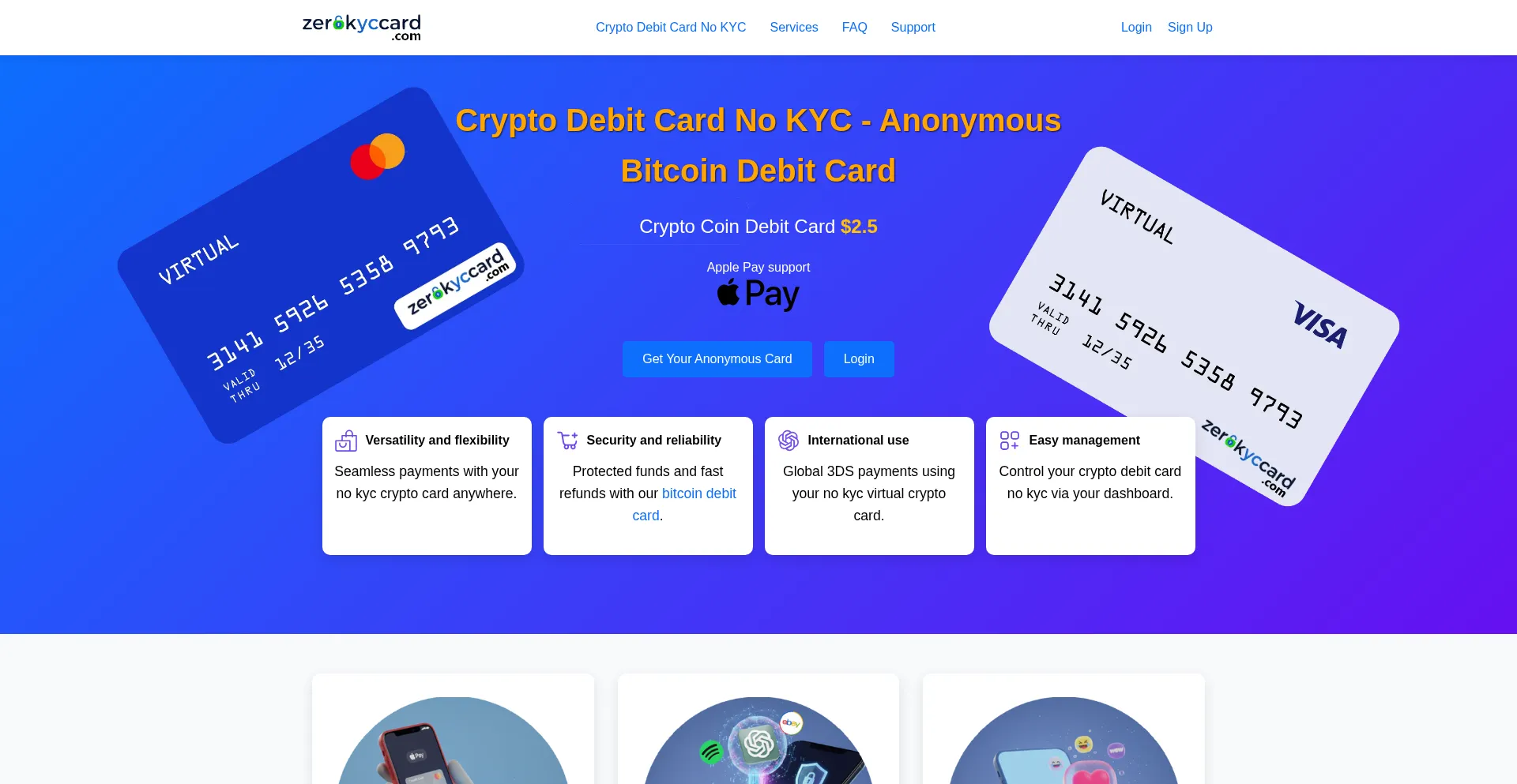 Zerokyccard.com