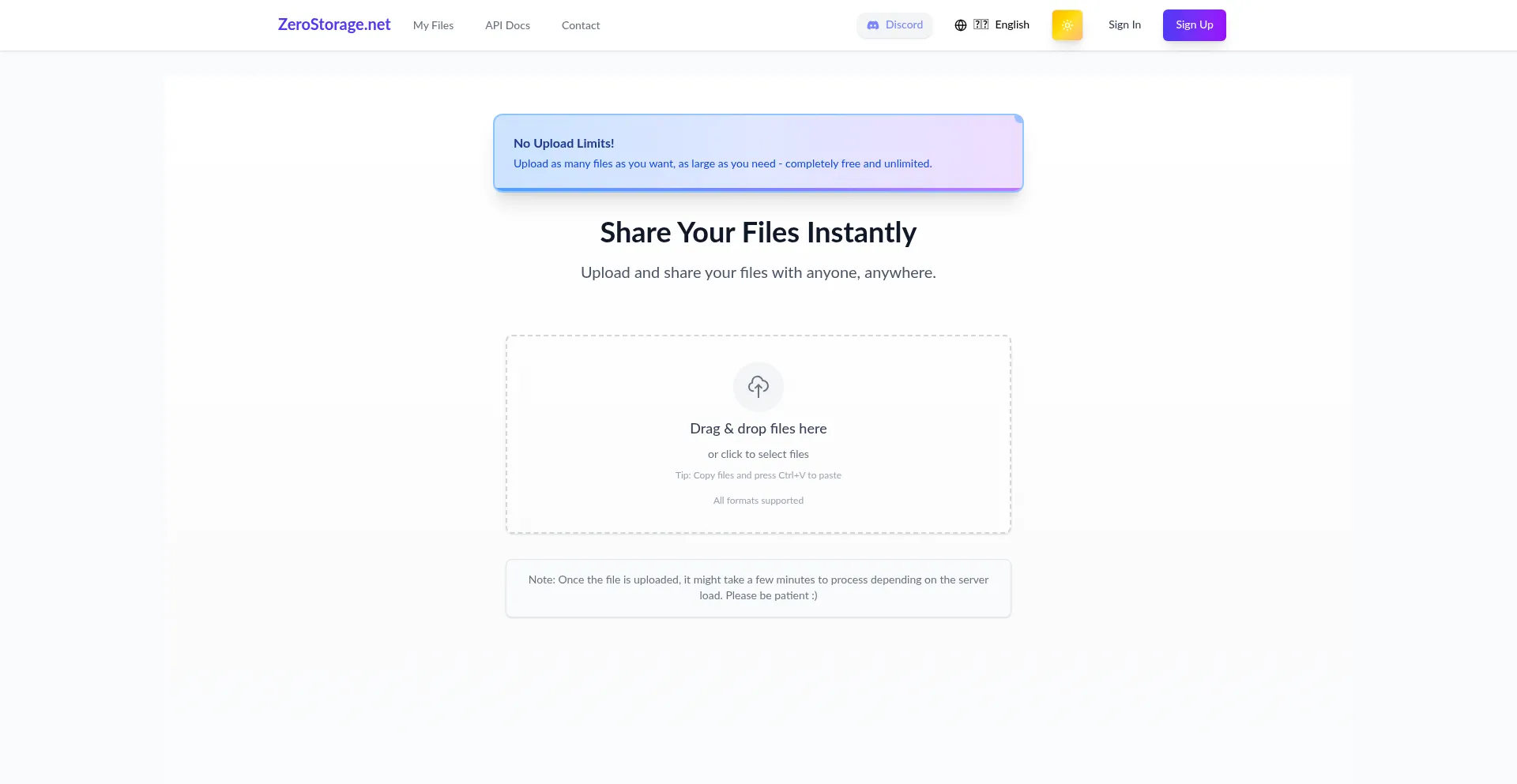 Zerostorage.net