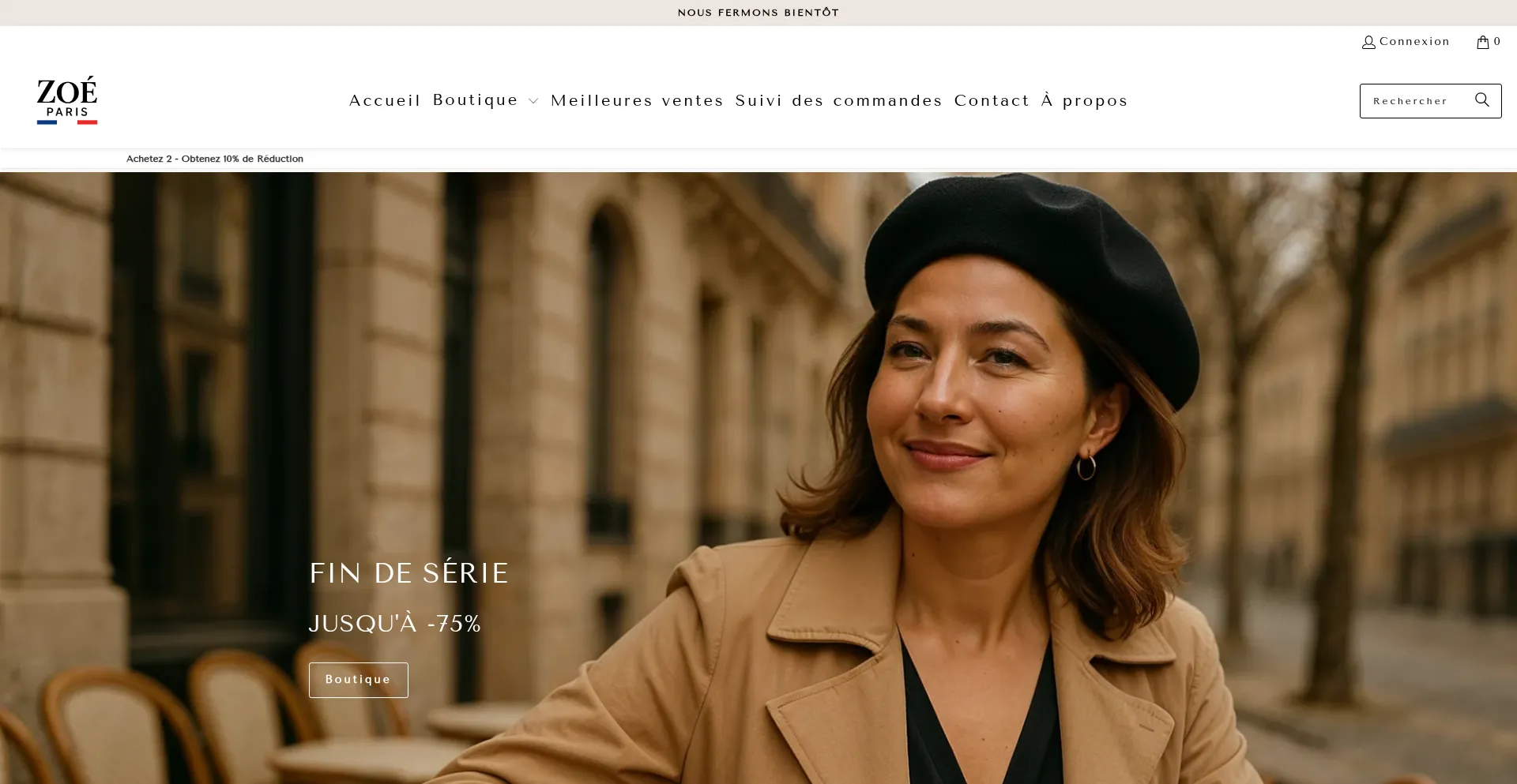 Ist Zoeparis.fr sicher und vertrauenswürdig?